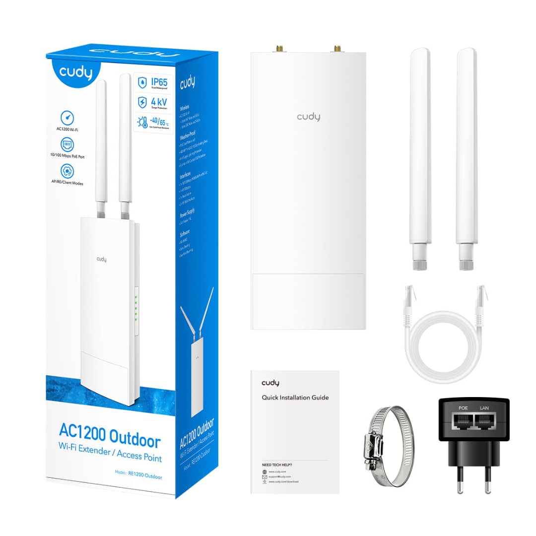 Buy Cudy AC1200 Router WiFi Extender or Router in Zimbabwe — Reliable dual-band router for home and office WiFi coverage in Zimbabwe. Fast internet connectivity with easy setup.